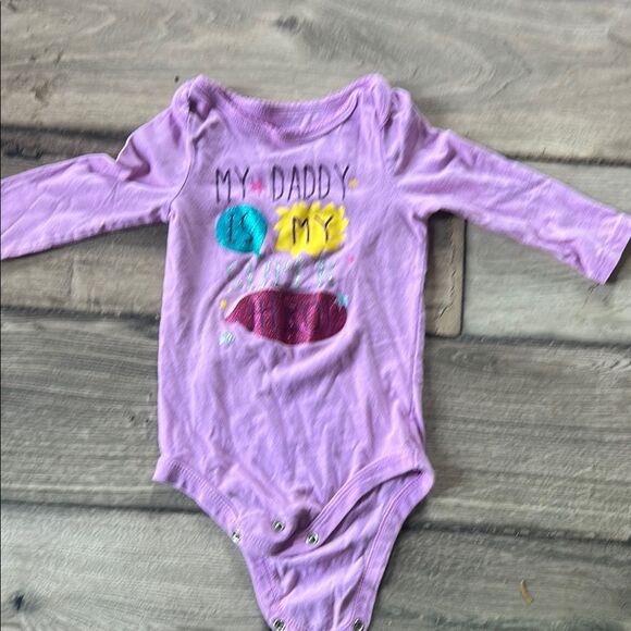 🫶🏻6/$25 Purple Long Sleeve Kids One Piece - Picture 1 of 2